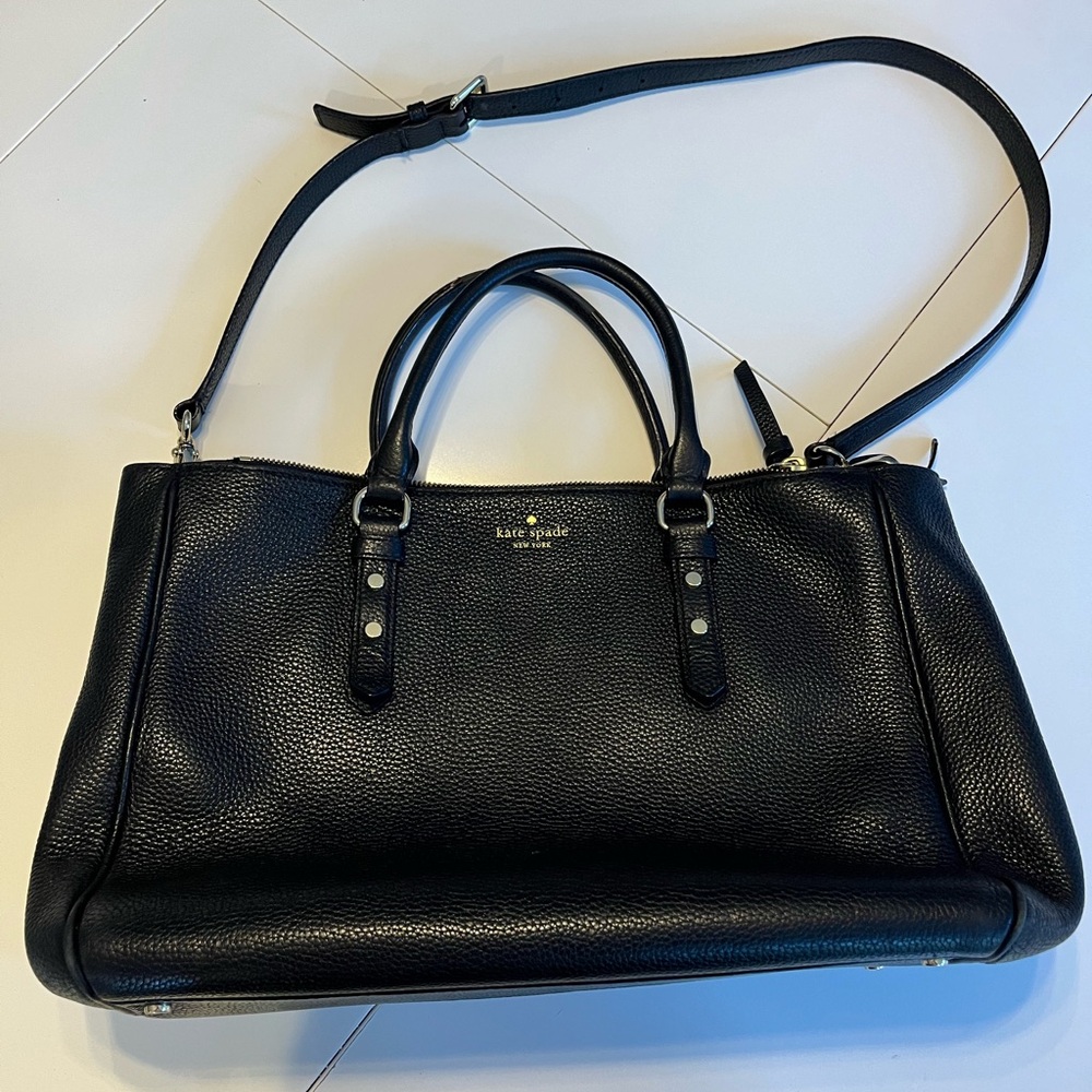 Kate spade black tote